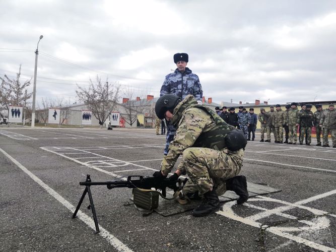 В рамках командирского сбора Управления Росгвардии по Республике Калмыкия подведены итоги служебно-боевой деятельности тероргана за 2019 год