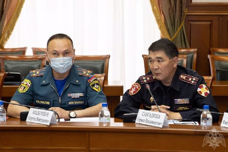 В Калмыкии руководитель Росгвардии принял участие в заседании Антитеррористической комиссии Республике Калмыкия