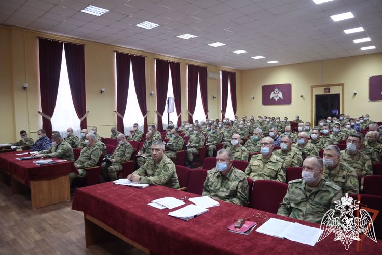 СТАРТОВАЛ ОПЕРАТИВНЫЙ СБОР РУКОВОДЯЩЕГО СОСТАВА ЮЖНОГО ОКРУГА РОСГВАРДИИ