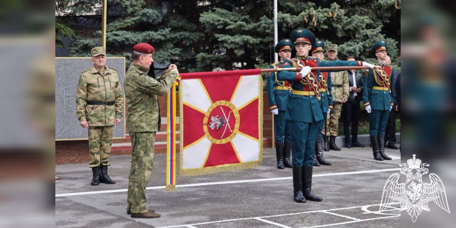 ГЕНЕРАЛ АРМИИ ВИКТОР ЗОЛОТОВ ВРУЧИЛ ОРДЕН ЖУКОВА ЮЖНОМУ ОКРУГУ ВОЙСК НАЦИОНАЛЬНОЙ ГВАРДИИ РОССИЙСКОЙ ФЕДЕРАЦИИ