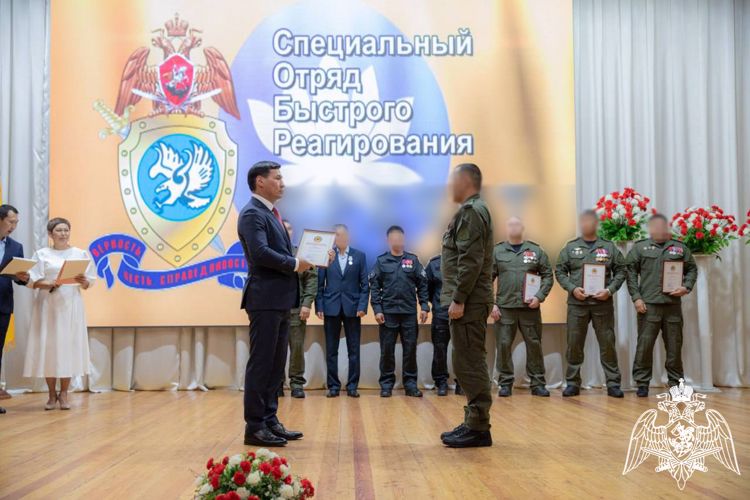 30-летие СОБР Росгвардии отметили в Калмыкии