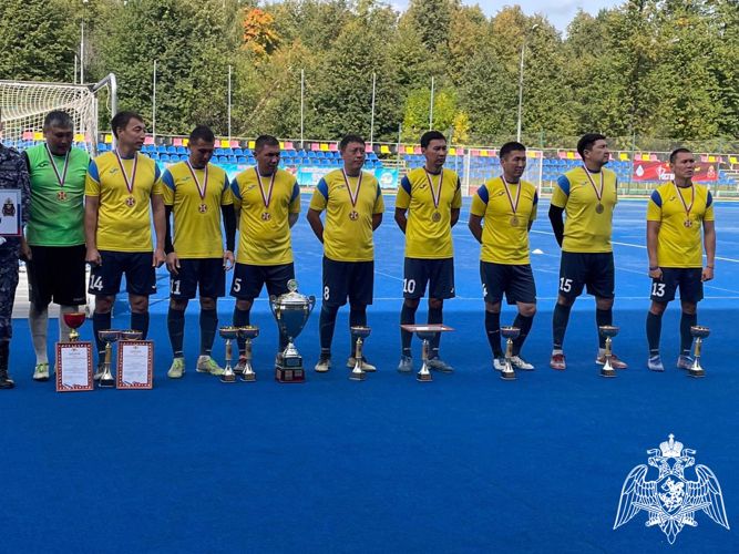 Росгвардейцы из Калмыкии – чемпионы ведомства по мини-футболу