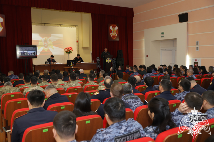 Итоги служебно-боевой деятельности территориального органа Росгвардии за 2023 год подвели в Калмыкии