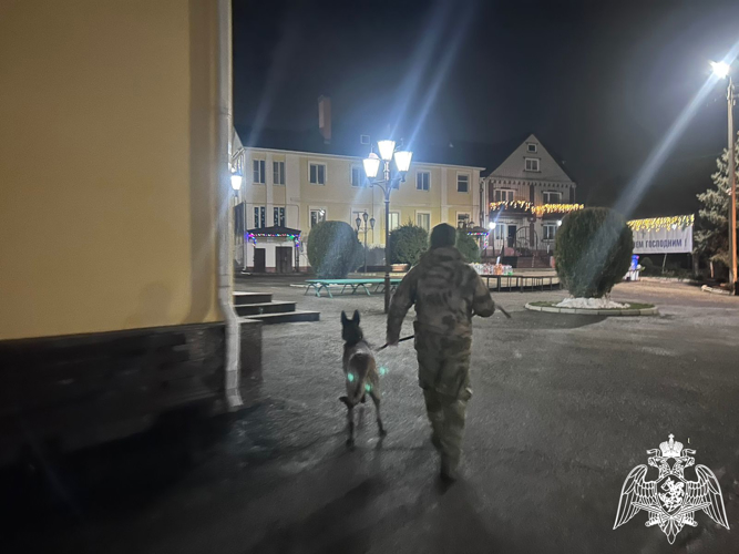 В Калмыкии Росгвардия обеспечила правопорядок в период празднования Крещения господня
