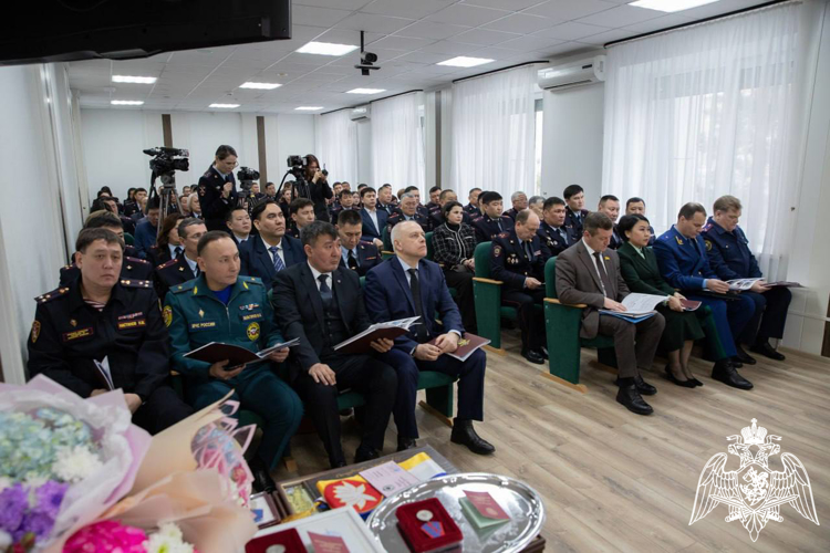 Руководитель территориального управления Росгвардии принял участие в итоговой коллегии МВД по Республике Калмыкия