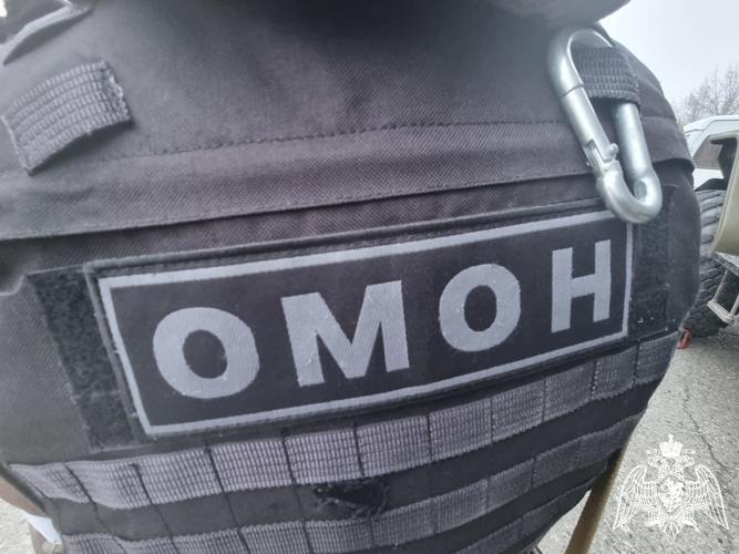 При участии ОМОН Росгвардии задержан подозреваемый в мошенничестве