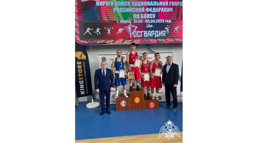 Калмыцкий росгвардеец – победитель Чемпионата Южного округа ведомства по боксу