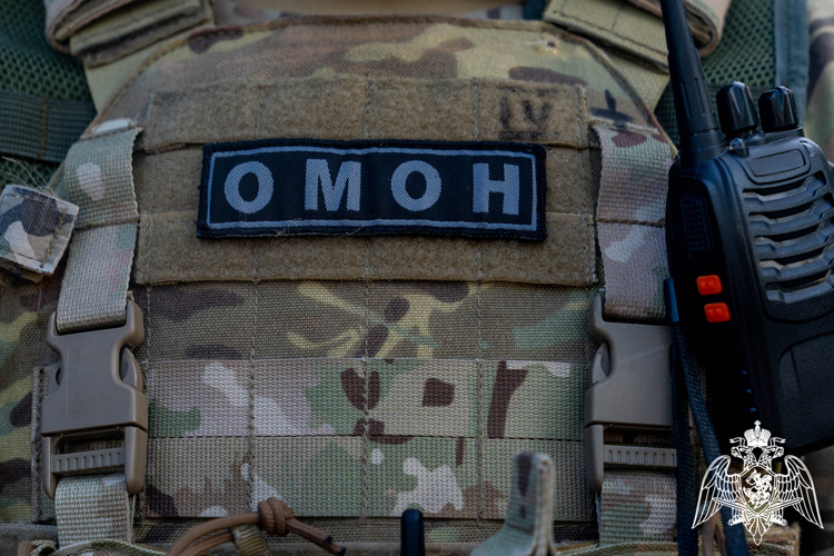 Сотрудники Росгвардии из Калмыкии оказали силовую поддержку полицейским при задержании мошенника