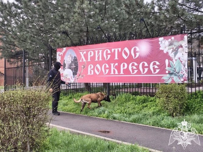 Росгвардейцы обеспечили правопорядок в период празднования Пасхи в Калмыкии