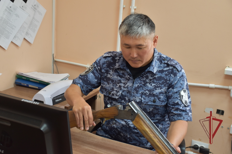 С начала года свыше ста нарушений в сфере оборота оружия выявили росгвардейцы в Калмыкии 